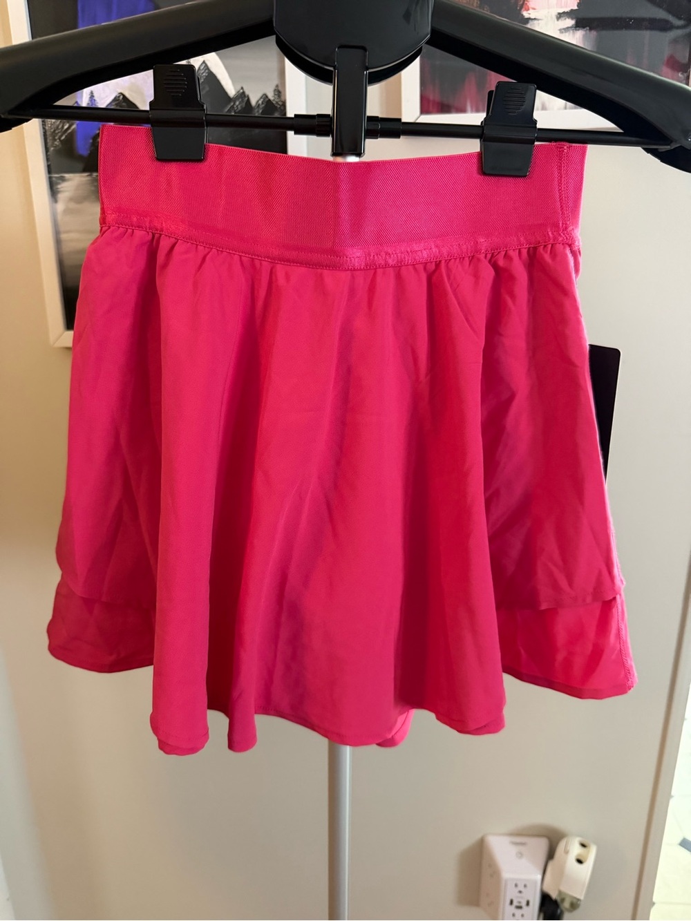 90 Degree By Reflex Hot Pink Skort With Pockets. Size XS